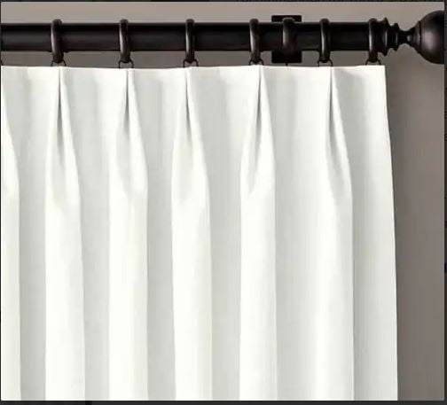 curtain pleats